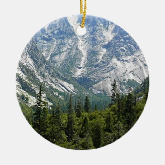 Décoration En Céramique Piste Mist Falls, parc national King's Canyon, CA (Devant)