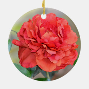 Décoration En Céramique Pivoine de l'Indiana