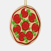 Décoration En Céramique Pizza aux tomates (Droite)