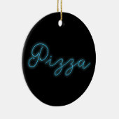 Décoration En Céramique Pizza Neon Glow (Droite)