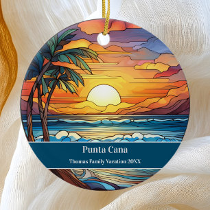 Décoration En Céramique Plage de Punta Cana
