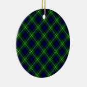 Décoration En Céramique Plaid vert bleu Lamont tartan (Droite)