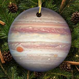 Décoration En Céramique Planète Jupiter Arbre de Noël