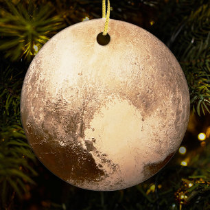 Décoration En Céramique Planète naine Pluton Arbre de Noël