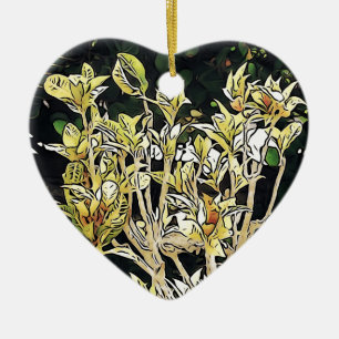 Décoration En Céramique Plante de Cuba