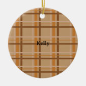 Décoration En Céramique Plat automnal (Devant)