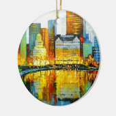 Décoration En Céramique Plaza Central Park Hotel à New York (Gauche)