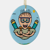 Décoration En Céramique Plongée en ciel (Droite)