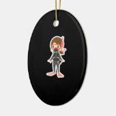 Décoration En Céramique Plongée J'Aime Snorkeling nage fille enfants (Gauche)