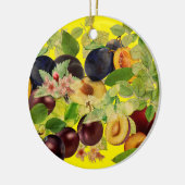 Décoration En Céramique Plums serbes délicieux (Gauche)