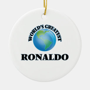 Décoration En Céramique Plus grand Ronaldo du monde