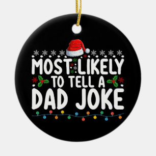 Décoration En Céramique Plus susceptible de raconter une blague de papa à