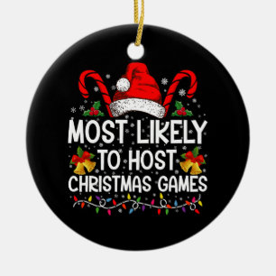 Décoration En Céramique Plus susceptible d'organiser des jeux de Noël en f