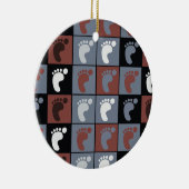 Décoration En Céramique Podiatriste Motif pieds (Droite)