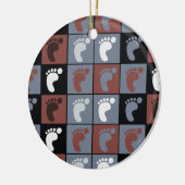 Décoration En Céramique Podiatriste Motif pieds (Gauche)