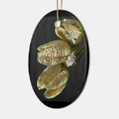 Décoration En Céramique Pods de graines de Lily séchés (Gauche)