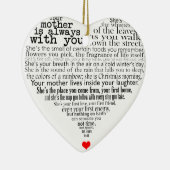 Décoration En Céramique Poème du jour de mère (Droite)