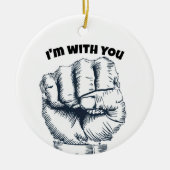 Décoration En Céramique Poing serré (Devant)