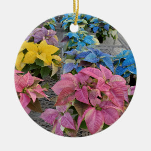 Décoration En Céramique Poinsettia