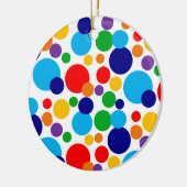 Décoration En Céramique Points de polka (Gauche)