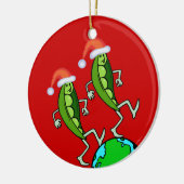 Décoration En Céramique Pois de vacances sur Terre (Gauche)