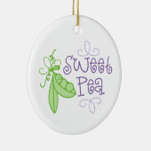 Décoration En Céramique Pois doux (Droite)