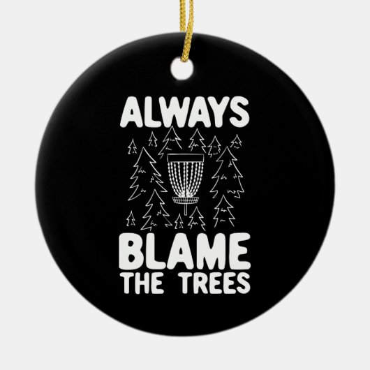 Décoration En Céramique Poison de Disc Golf Disc Basket (Devant)