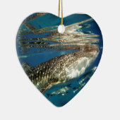 Décoration En Céramique Poisson de baleine et de remora (Droite)