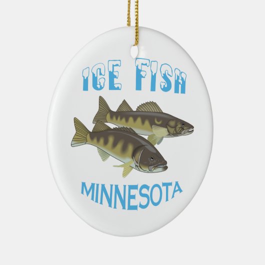 Décoration En Céramique Poisson glace (Droite)