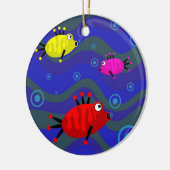 Décoration En Céramique Poissons géniaux (Gauche)