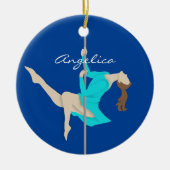 Décoration En Céramique Pole Fitness (Devant)