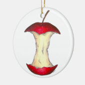 Décoration En Céramique Pomme pour l'enseignant Red Delicious Fruit Core (Gauche)
