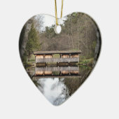 Décoration En Céramique Pont couvert (Gauche)