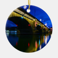Pont de Londres au crépuscule