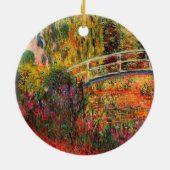 Décoration En Céramique Pont japonais | CLAUDE MONET (Dos)