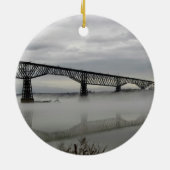 Décoration En Céramique Pont sur l'Hudson (Dos)