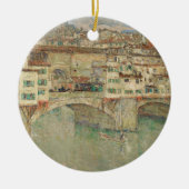 Décoration En Céramique Ponte Vecchio | Childe Hassam (Devant)