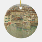Décoration En Céramique Ponte Vecchio | Childe Hassam (Dos)