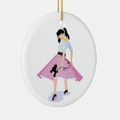 Décoration En Céramique Poodle skirt (Droite)