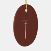 Décoration En Céramique Porte du 16e siècle / Épée Processionnelle (Droite)