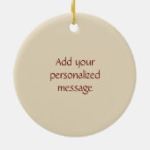 Décoration En Céramique Portique à Bologna, Italie (Dos)