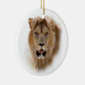 Décoration En Céramique Portrait de lion (Droite)