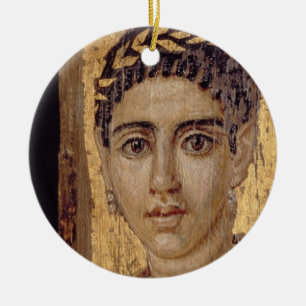 Décoration En Céramique Portrait de maman d'une femme, de Fayum,