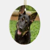 Décoration En Céramique Portrait d'un berger allemand (Droite)