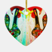 Décoration En Céramique Portuguese folk art (Devant)