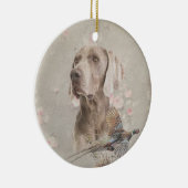 Décoration En Céramique Poster Weimaraner Tapestry Bouton d'impression acr (Droite)