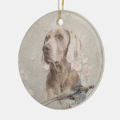 Décoration En Céramique Poster Weimaraner Tapestry Bouton d'impression acr (Gauche)