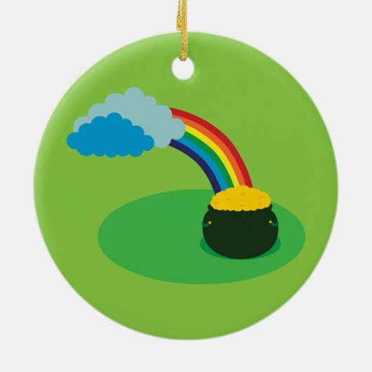 Décoration En Céramique Pot d'or (Dos)