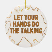 Décoration En Céramique Pottery (Dos)