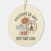 Décoration En Céramique Pottery (Gauche)